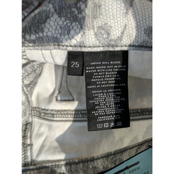 J Brand Floral Print Super Skinny Mid-Rise - Picture 6 of 8